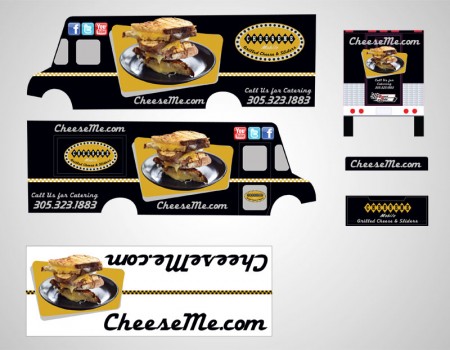 CheseMe Food Truck - Vehicle Wrap